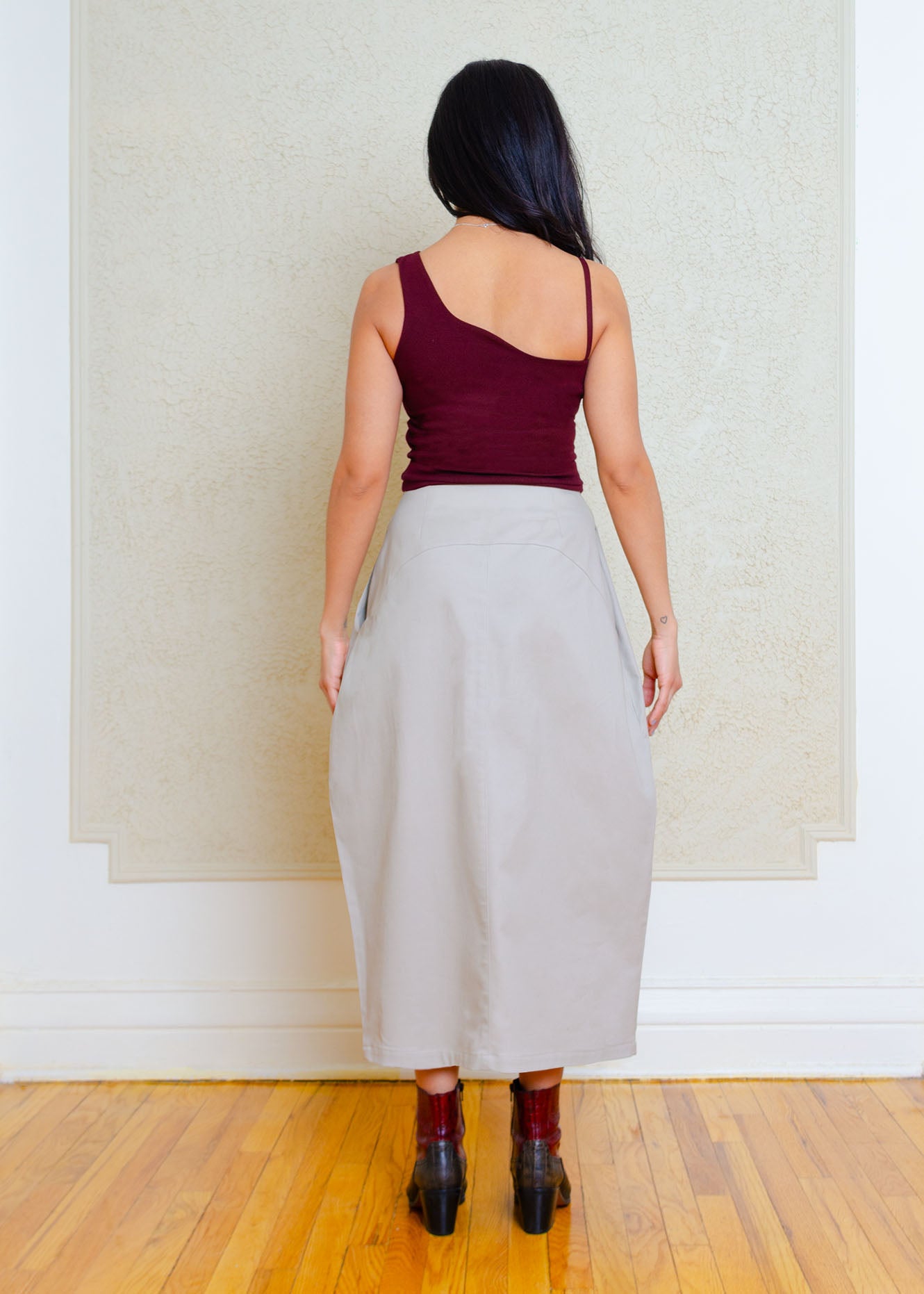 Florine Parachute Midi Skirt