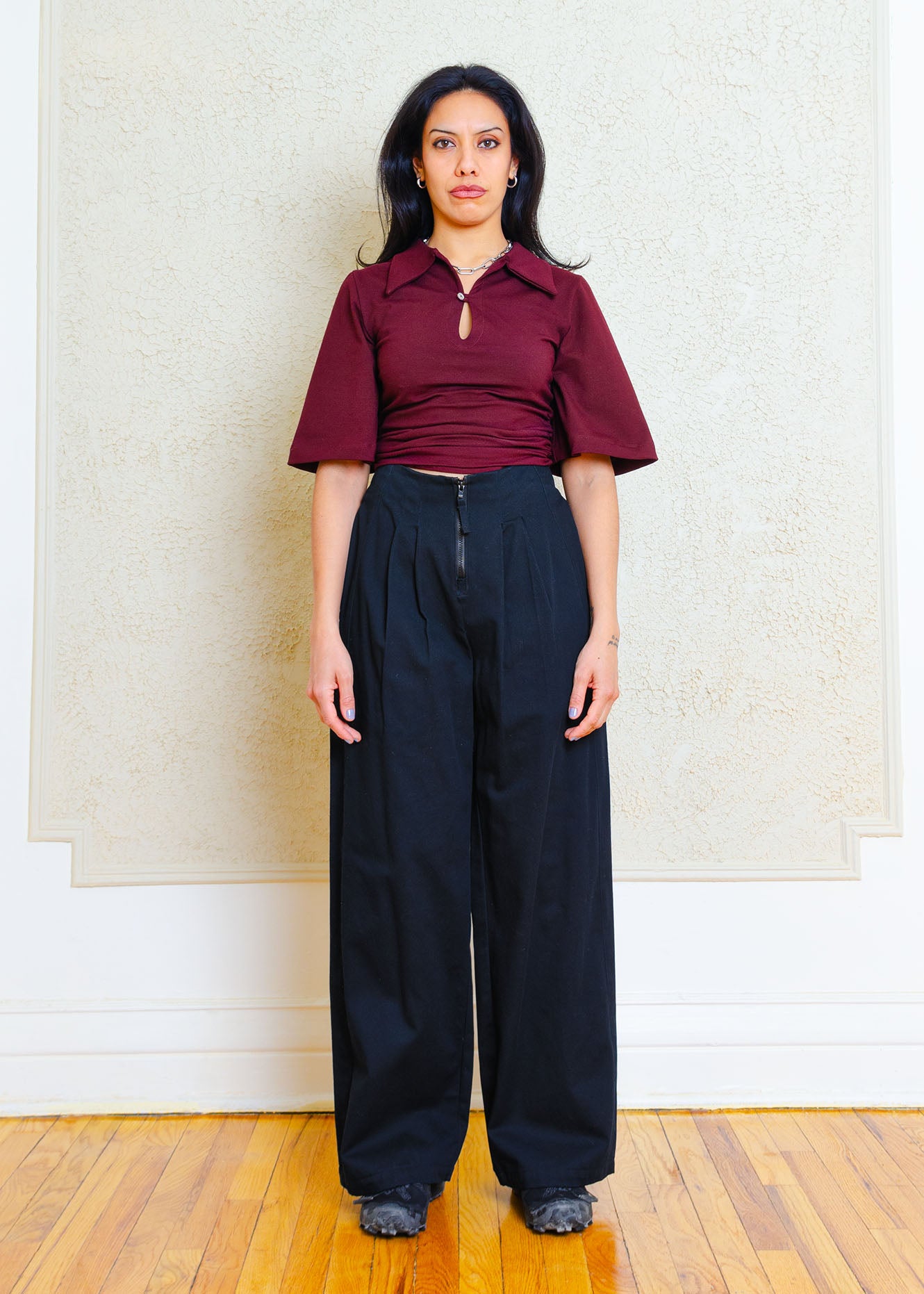 Josie High Waist Pants (Black)