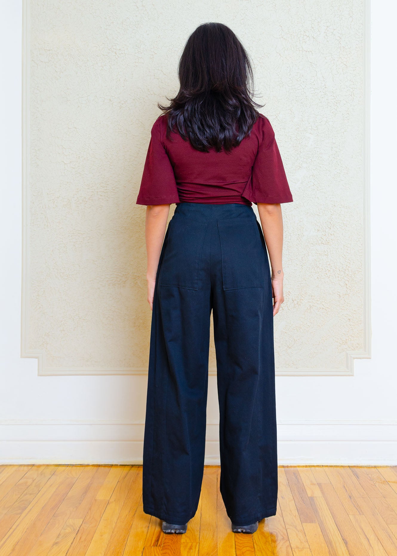 Josie High Waist Pants (Black)