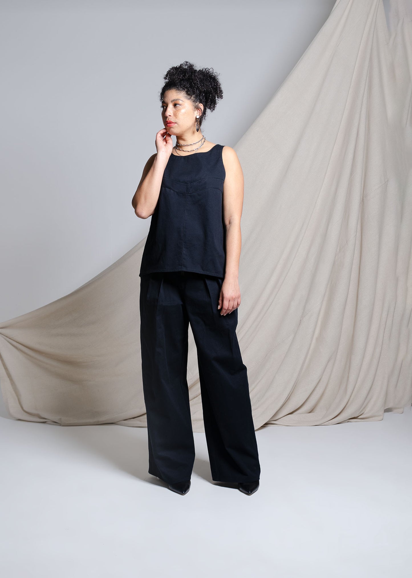 Solange A-line Tank Top