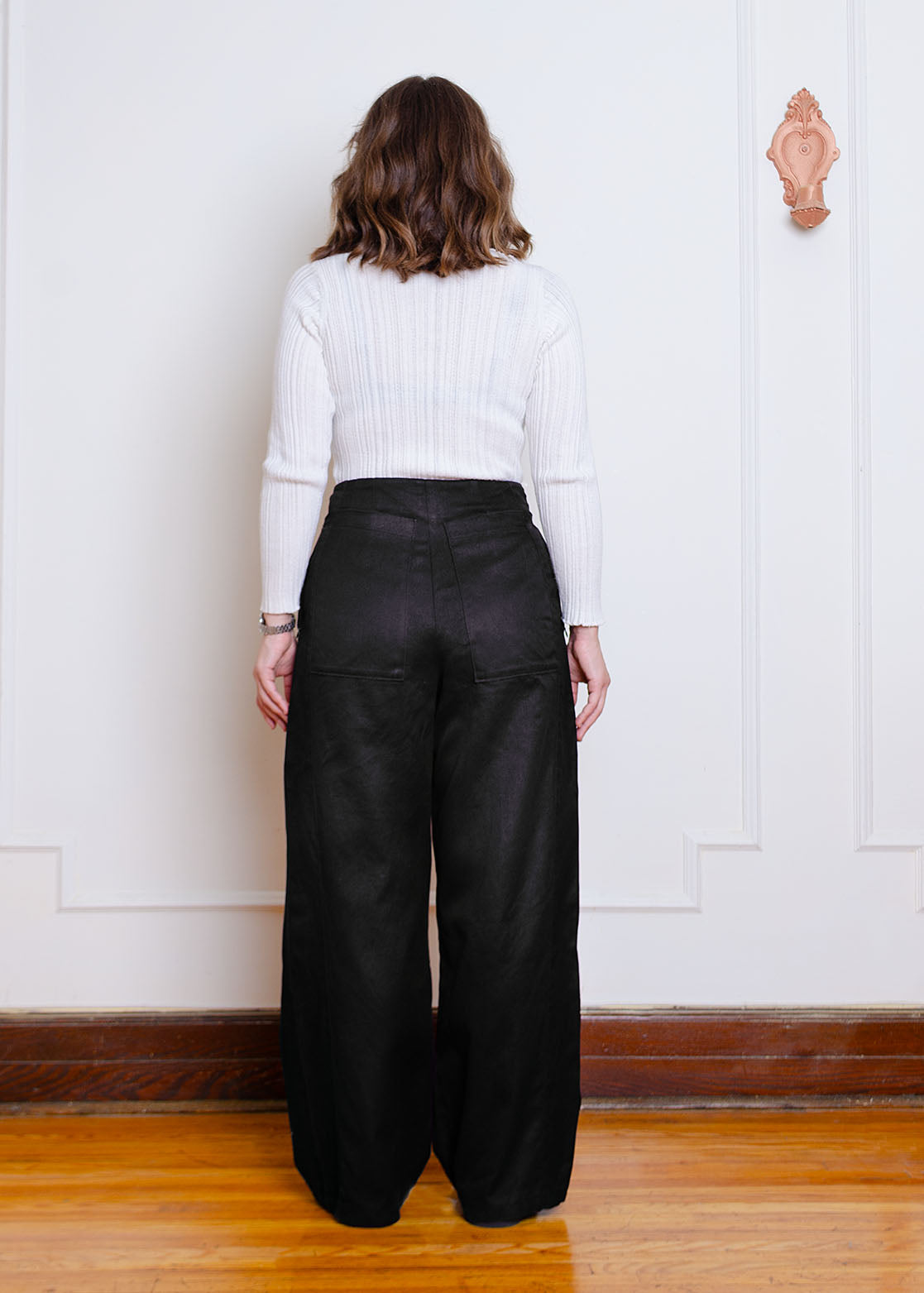 Josie High Waist Pants (Black)