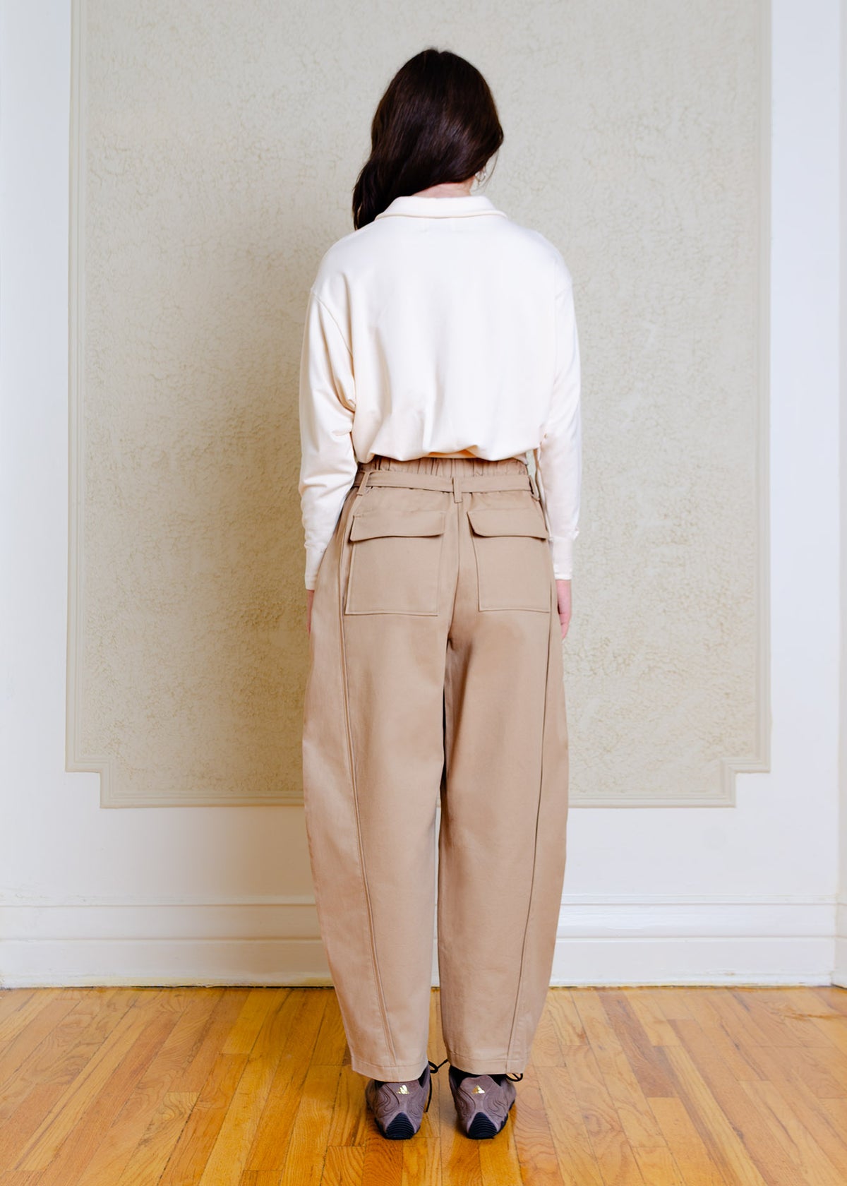 Alix Long Sleeve Knit Top (Cream)